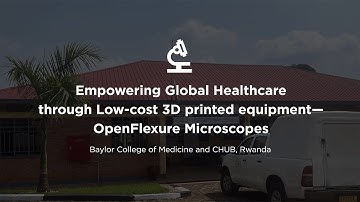 Empowering Global Healthcare through Low-cost 3D printed equipment – OpenFlexure Microscopes