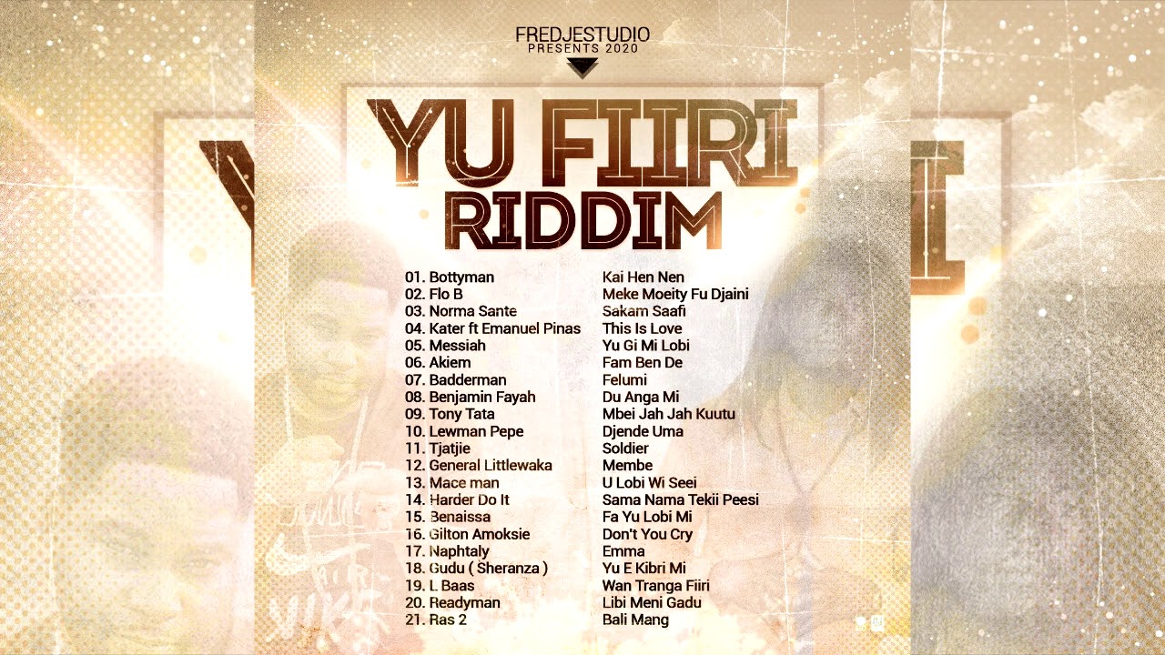 Badderman   Felu Mi Yu Fiiri Riddim