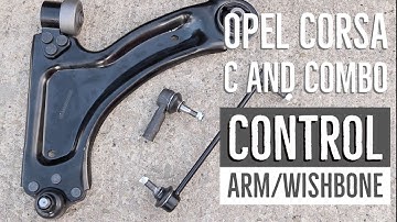 Hoe de voorste draagarm van de OPEL CORSA C | OPEL COMBO te vervangen