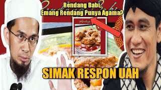 Viral Rendang Punya Nama -Gus Miftah, Respons Dari Uah