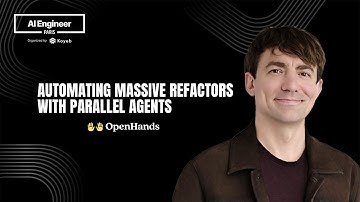 Automating massive refactors with parallel agents - AI Engineer Paris 2025