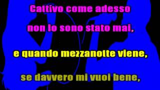 Adriano Celentano - Una carezza in un pugno karaoke chords