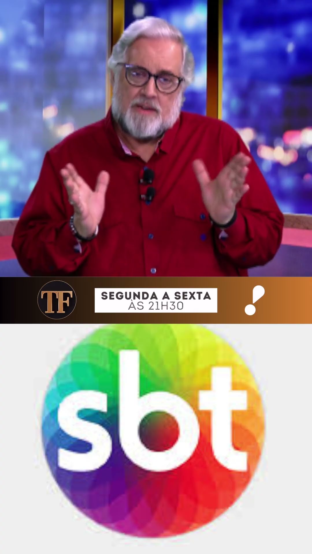 Leão Lobo critica SBT: “Querendo ser a Globo”