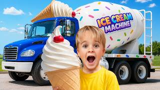 Les enfants apprennent à faire différentes glaces avec Vlad et Niki