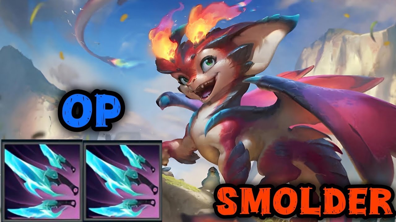 SMOLDER but his abilities cd is faster with this item 