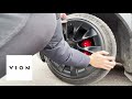 VION Tesla Model Y wheel covers installation