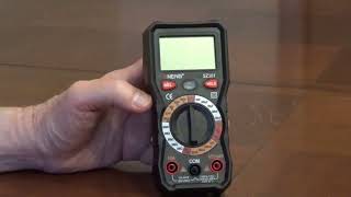 What are the Symbols on an Aneng Multimeter