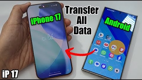 Hoe je alles van Android naar iPhone 17/17 Pro Max overzet