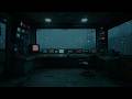 Last Space Station in the Dark Cosmic Storm | Cinematic Rain Sounds for Sleeping, Relaxation &amp; Focus