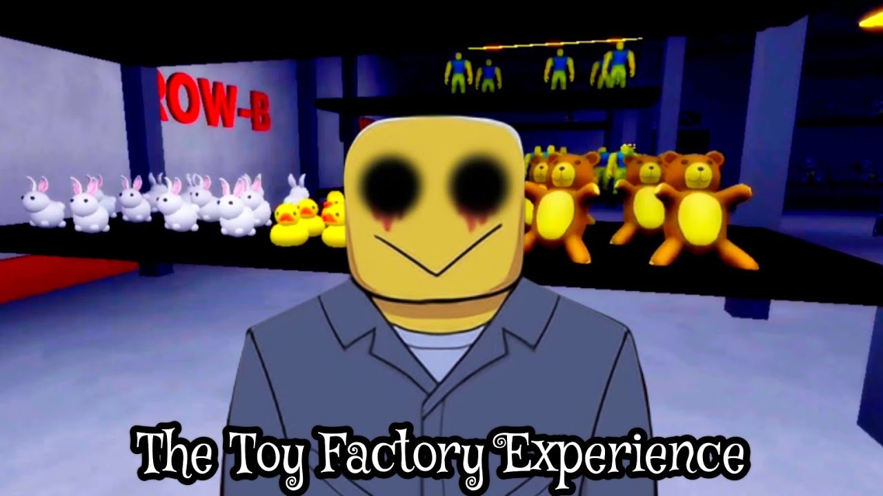 Roblox Toy Factory Experience Can We Escape? YouTube