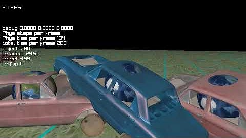 Raylib Open Dynamics Engine Vehicles