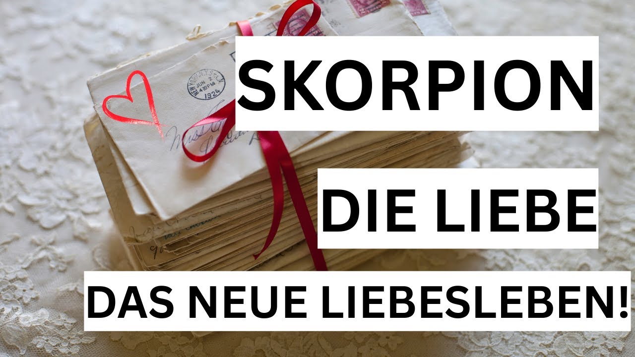 SKORPION Tarot | DIE LIEBE | WICHTIGER ÜBERGANG IN EIN NEUES LIEBESLEBE|