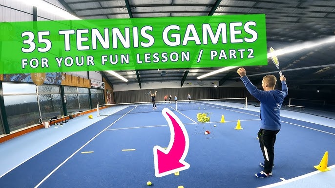 46 Tennis Games For Your Tennis Fun Lesson - Tennis Drills - Tennis Game  Examples / ENGLISH VERSION 