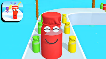 Juice Run 🍹🥤🧃 All Levels 105-106 Gameplay (iOS,Android)