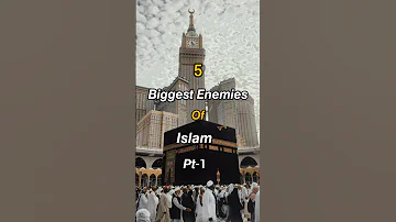 5 Biggest Enemies of Islam ☪️ Pt-1 #islam #enemy