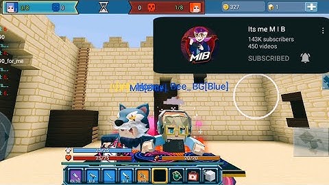I Met MIB In Build and Shoot Blockmango!! :O