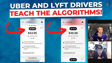 How DRIVERS Can TEACH The Uber And Lyft Algorithms!