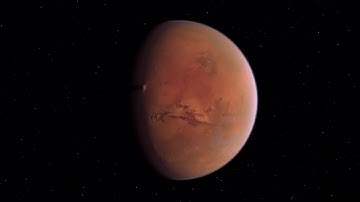 Mars Planet Stock Motion Graphics