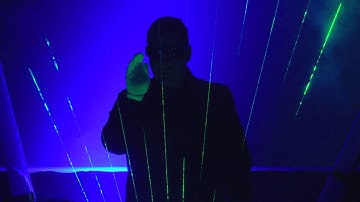 Laser harp performace | Renato Giorgi | TEDxSuzzara