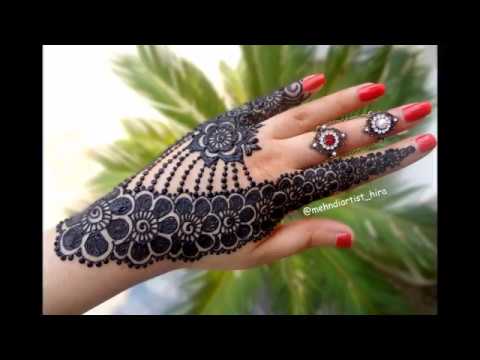Best And Beautiful Easy Simple Henna Mehandi Designs Images For Hands ‖ Mehndi Art By Hira