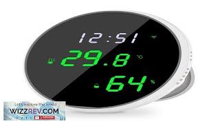 Tuya WiFi Temperature Humidity Sensor Smart Home Automation Voice Control Real Time Review