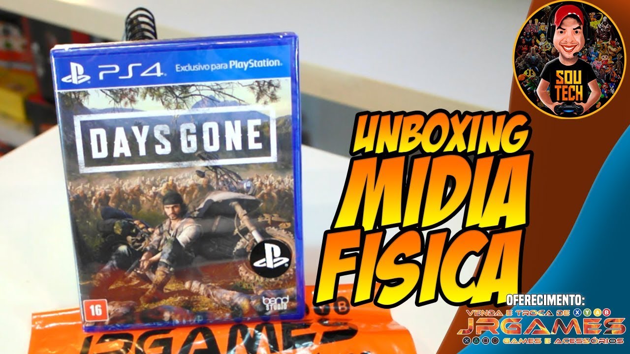 Jogo Mídia Física Days Gone Original Para Ps4