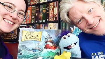 All the Games with Steph: Fleet the Dice Game with Dicey Waters Expansion