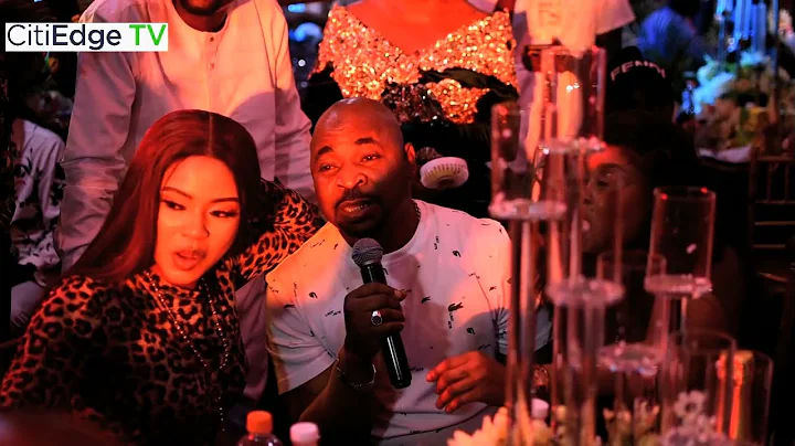 MC OLUOMO TACKLES GISTLOVER AT MIDE FUNMI MARTINS ABIODUN MOVIE PRIVATE PREMIERE