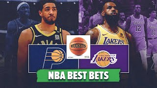 Indiana Pacers vs Los Angeles Lakers NBA Best Bets | NBA Picks & Predictions | Buckets