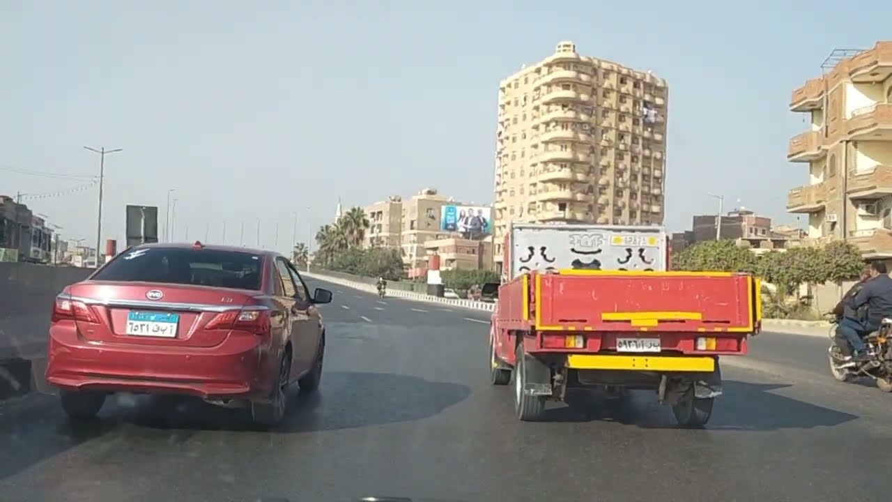 جوله مع تطوير وتوسيع طريق مصر اسكندريه الزراعي #مصر