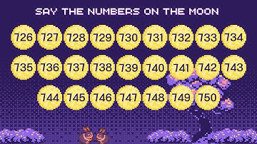 Counting BIG Numbers 701 to 750 is FUN with Counting Companion