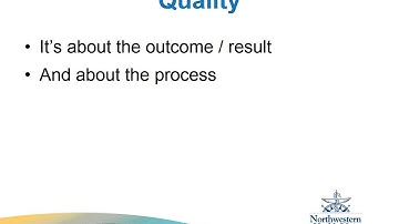 5 minutes for quality #3 Defining quality