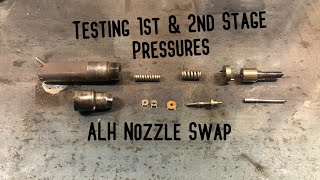 ALH TDI injector nozzle swap. Setting 1st + 2nd pressures
