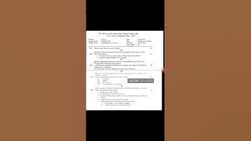 ENGM/S-101 FY(2023) QUESTION PAPER #shorts  #baou #paper #study #education #viral #trending #latest