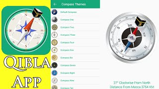 Multiple Qibla Compass Themes | Qibla App 2022 | AppSourceHub screenshot 2
