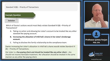 Standard VI – Conflicts of Interest (2025 Level III CFA® Exam – Ethics – Reading 32)