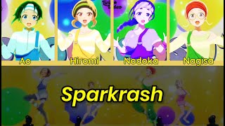 Sparkrash - Splashsoda (9tie) Lyrics + Translation (Rom/Eng/Indo)