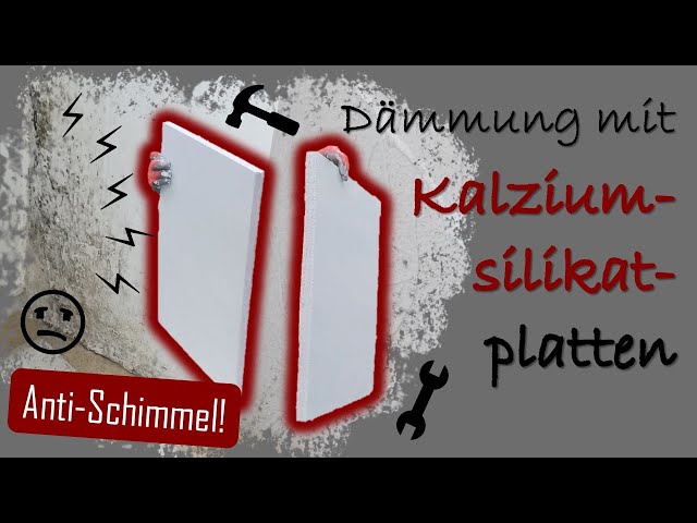 ▷ Innendämmung mit Kalziumsilikatplatten ▷ So geht's 