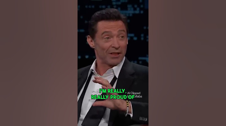 Hugh Jackman on the Pressure of Playing Wolverine Again! #hughjackman #ryanreynolds #movies