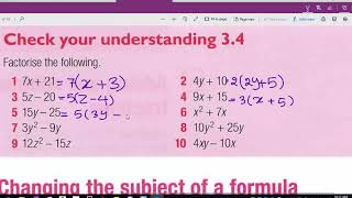 Math Revise for secondary 1 Cambridge math checkpoint