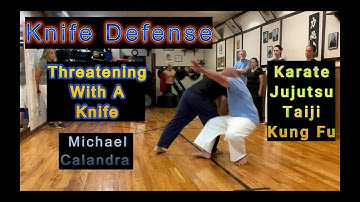 Knife Defense "Threatening with a Knife" Michael Calandra NY Seminar 2025