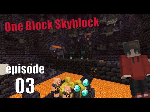 Minecraft-ი ერთ ბლოკზე EP.03 ვშოულობთ კარგ ლუთს