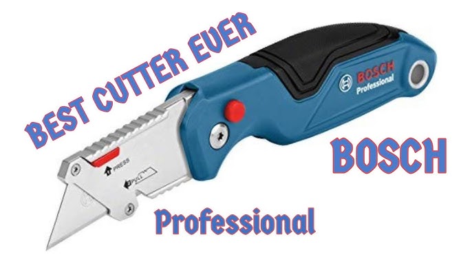 Cúter plegable, Bosch Professional 1600A016BL 