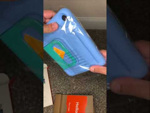 Amazon Fire 7 Kids Edition Tablet Unboxing 🦈 #shorts