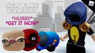 I made a fake dominus with the new prime gaming item : r/RobloxAvatars