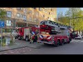 Brand in parkeergarage aan Bonaireplein Leiden