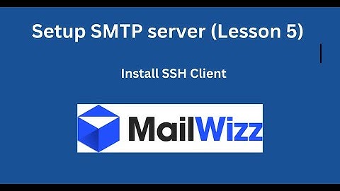 Install an SSH Client (lesson 6)