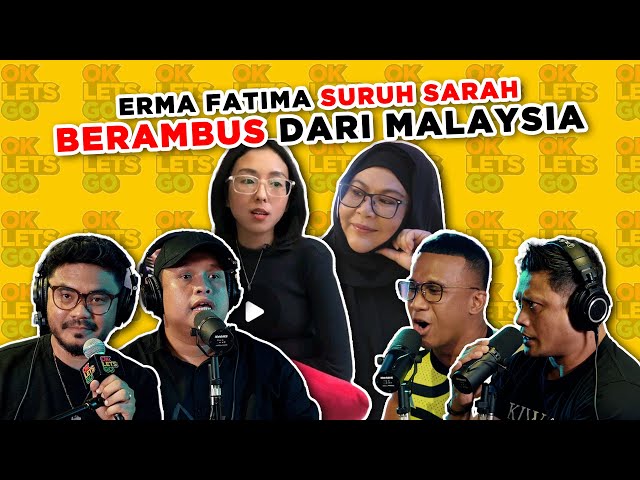 ERMA FATIMA SURUH SARAH YASMINE BERAMBUS DARI MALAYSIA???  - EP 107 class=