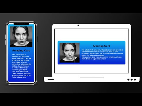 How to Make Mobile Friendly Card in CSS | Responsive Card CSS | CSS Tutorial