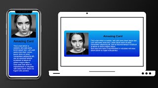 How to Make Mobile Friendly Card in CSS | Responsive Card CSS | CSS Tutorial